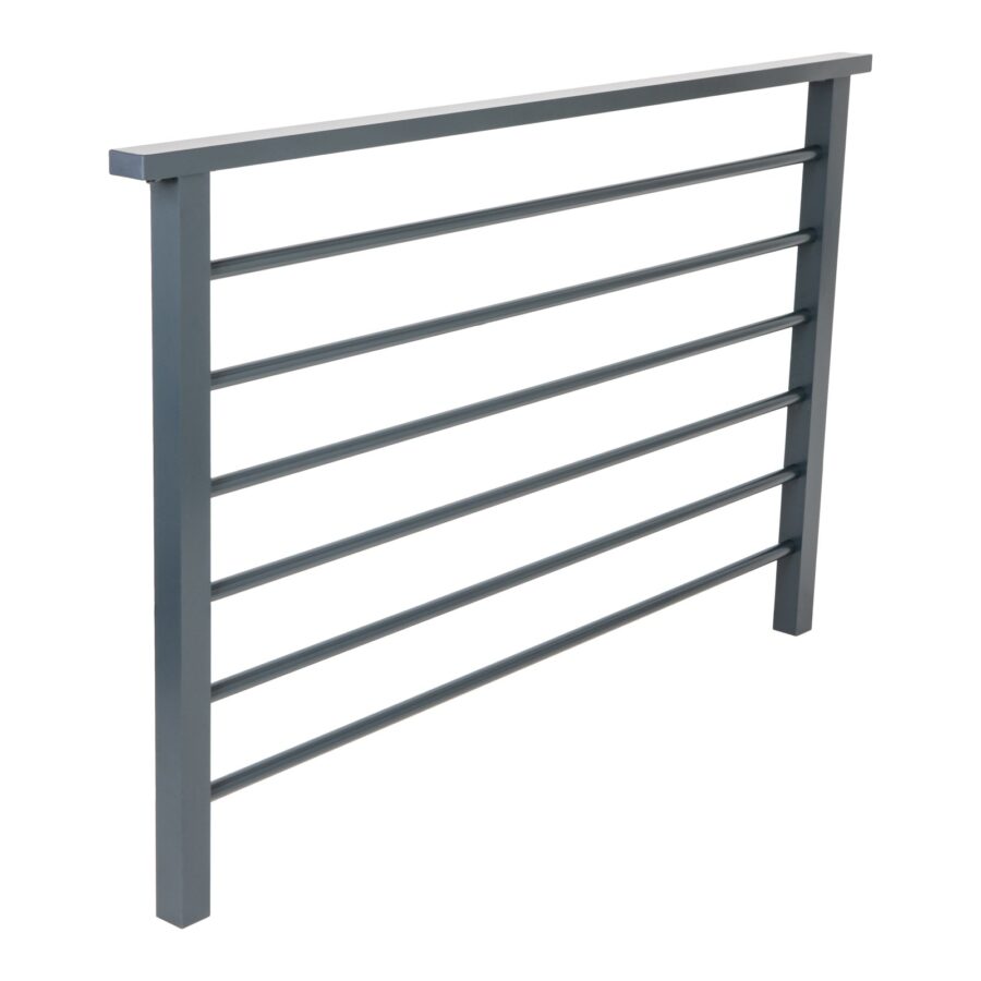 Balkon francuski balustrada zewnętrzna ALUstic Stalowa balustrada balkonowa ALUstic z nowoczesnym designem - Metal-Serwis Obrzycko.