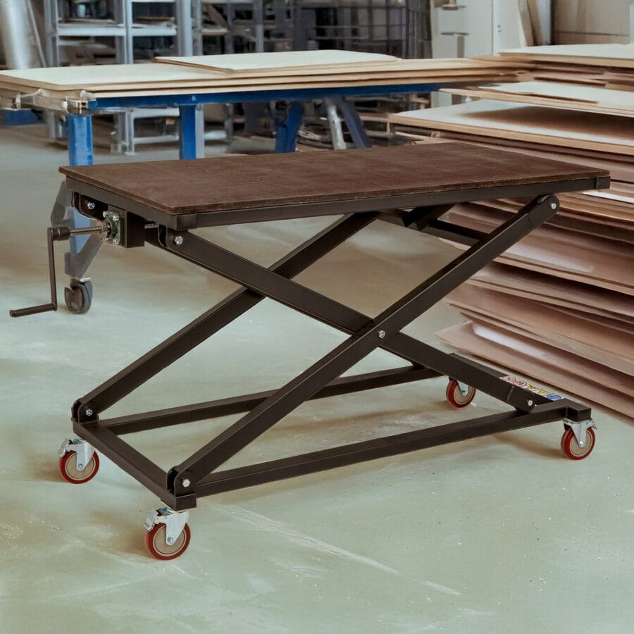 Blat warsztatowy do stołu nożycowego 150 x 70 cm Blat warsztatowy do stołu nożycowego - drewniany - Metal-Serwis-Obrzycko.